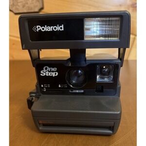 Polaroid OneStep Autofocus Instant Camera 600 Film Tested & WORKING